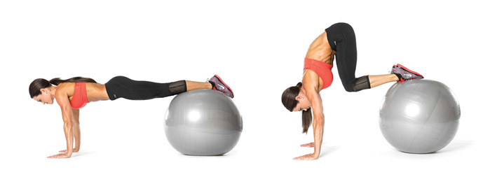 Stability Ball Roll-Up