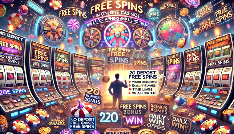 Фриспины в казино: правила получения и применения