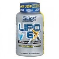 Жиросжигатель Nutrex Lipo 6X (120 капсул)