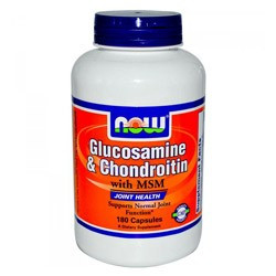 NOW Glucosamine & Chondroitin MSM (180 капсул)